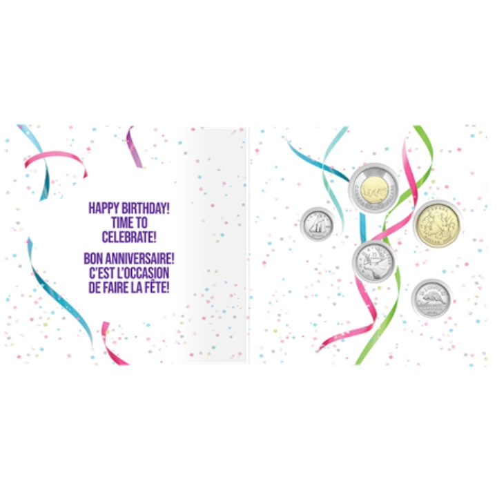 Canada: Birthday 5 Coin Silver 2024 Set
