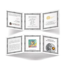 Malta: Copernicus colored 1 oz Silver 2023