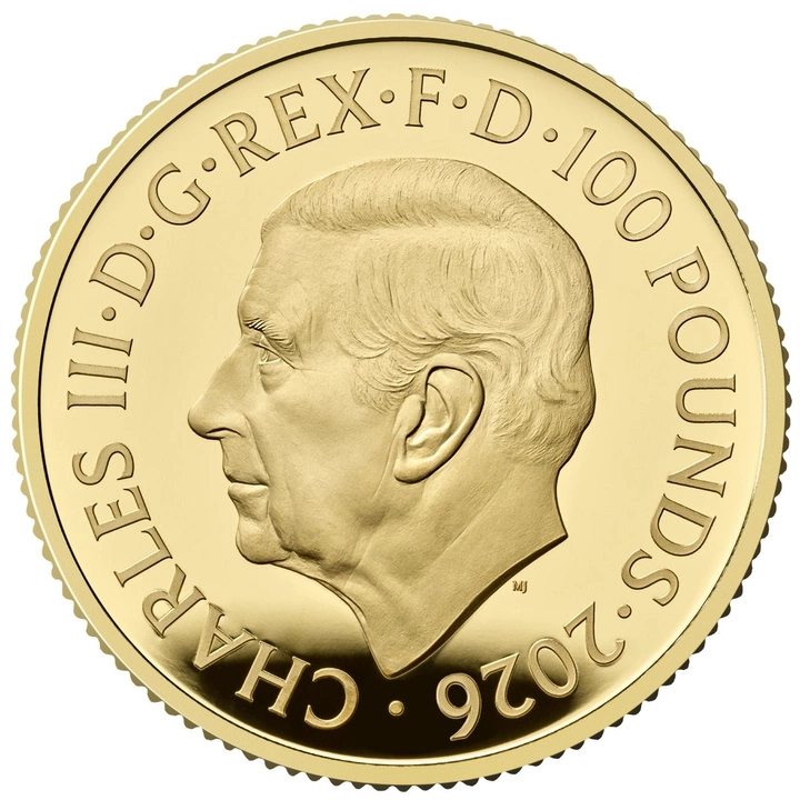 Royal Mint Lunar: Jahr des Pferdes 1 Unze Gold 2026 Proof