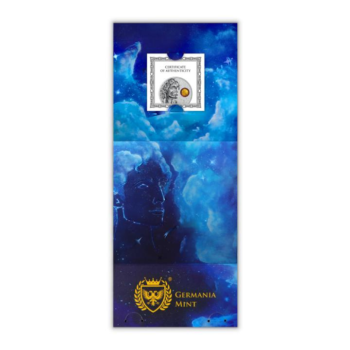 Malta: Copernicus colored 1 oz Silver 2023