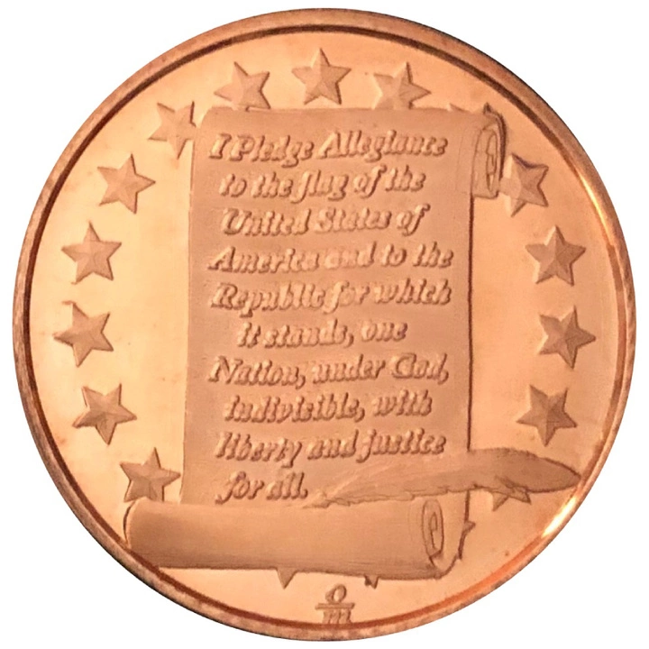 Pledge 1 unce mědi