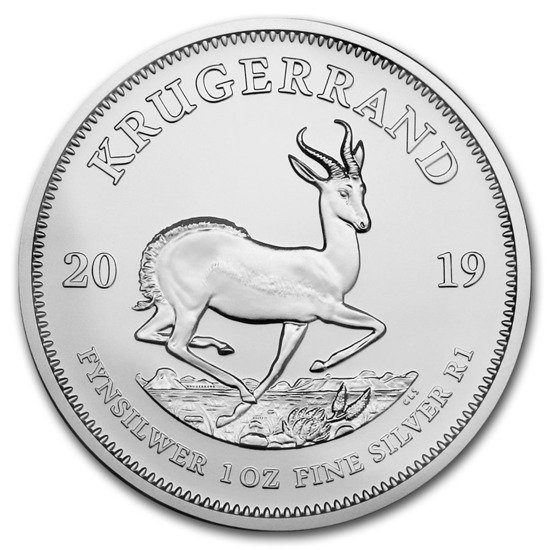 Krugerrand 1 unce stříbra Různé ročníky