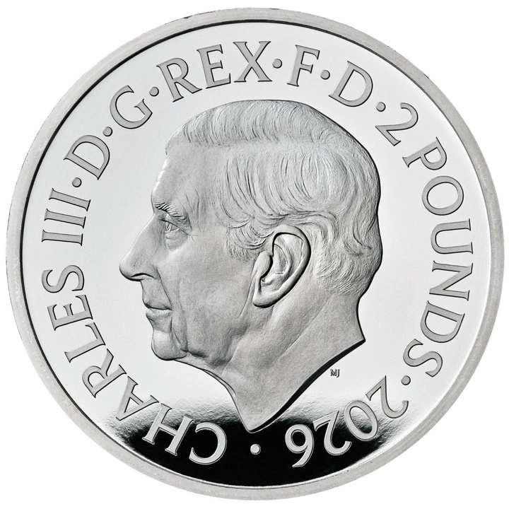 The Royal Tudor Beasts: Lvice královny 1 unce Stříbra 2026 Proof