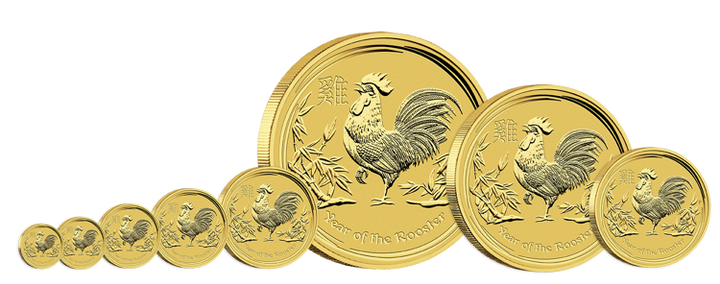Lunar II: Rok Koguta 1000 gramów Złota