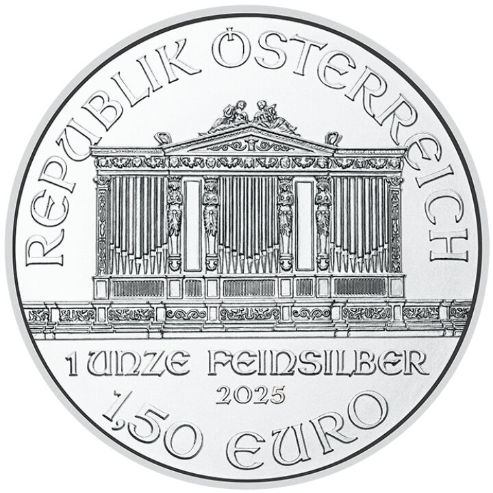 Vienna Philharmonic 1 oz Silver 2025