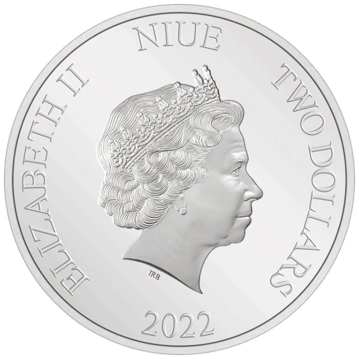 Niue: DC Comics - The Flash 1 oz Plata 2022 Proof