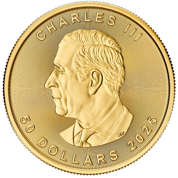 Canadian Maple Leaf 1 oz Gold 2025