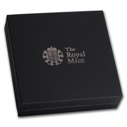 The Queen’s Beasts: The Black Bull of Clarence 2 oz Silber 2018 PROOF