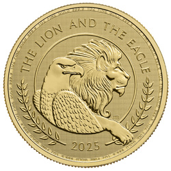 The Lion and The Eagle 1 oz Gold 2025