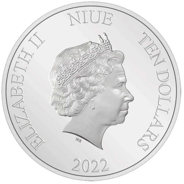 Niue: DC Comics - Aquaman 3 oz Silber 2022 Proof