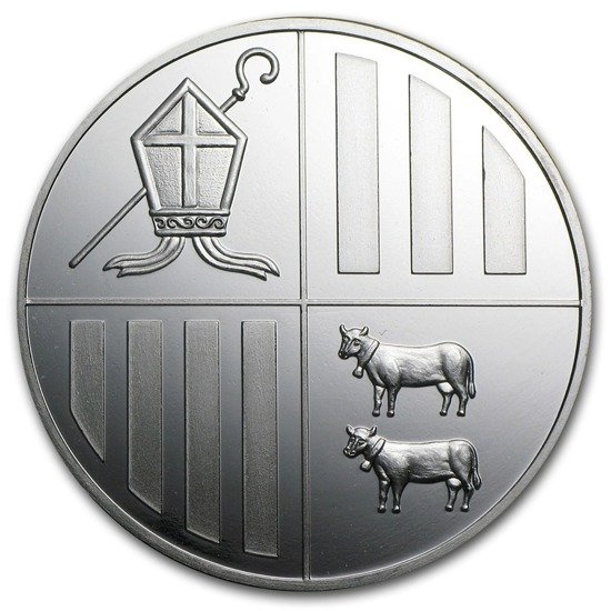 Andorra Eagle 1 Diner 1 oz Silber 2008