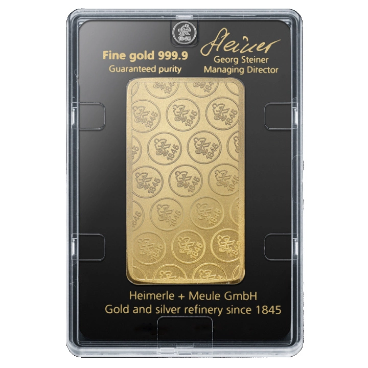 100 g Gold Bar Heimerle + Meule