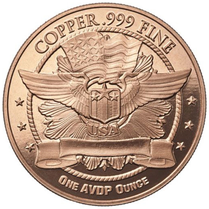 Morgan Dollar 1 uncja Miedzi