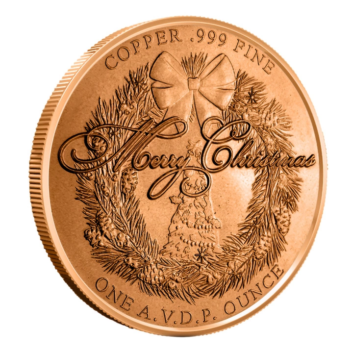 Narození Páně – Anděl 1 unce mědi