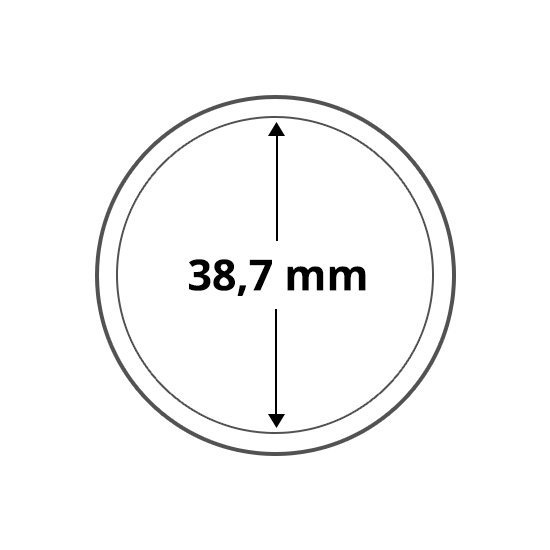 Münzkapseln für Royal Canadian Mint Münzen 2 Unzen und 1 1/2 Unzen, Krake, Gans, Pferdepolizei, Polarsonntag