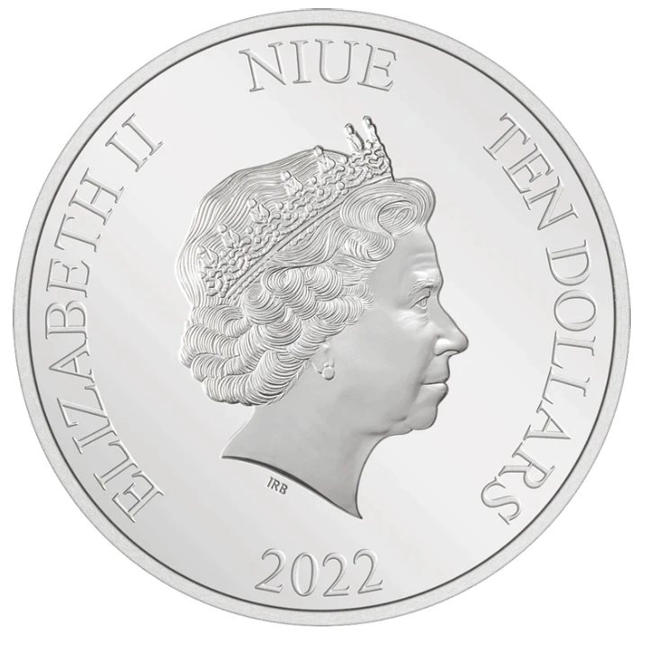 Niue: Disney Cinema Masterpieces - The Lion King colored 3 oz Silver 2022 Proof