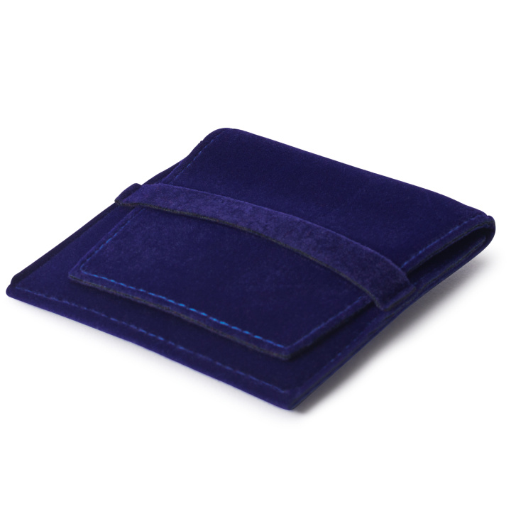 Leuchtturm - Premium Coin Pocket for one coin with or without capsule up to 50 mm, blue