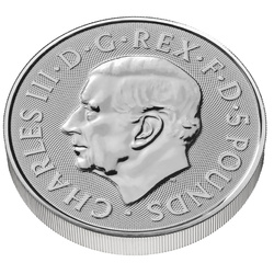 The Royal Tudor Beasts: The Queen's Panther 2 oz Silver 2025