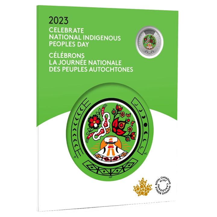 Canada: National Indigenous Peoples - Commemorative Collector Keepsake Card 7 Coin 2023 Set