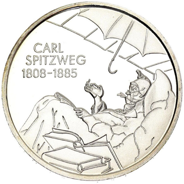 Niemcy, 10 Euro Srebro Różne Roczniki (próba Ag.925)