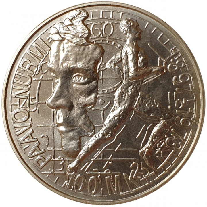 Finsko, 100 značek Náhodný rok (ryzost Ag.925, 22 gramů)