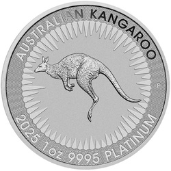 Australian Kangaroo 1 oz Platinum 2025