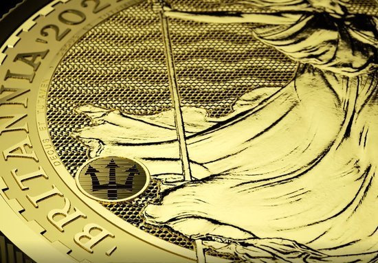 Britannia 1 unce zlata 2021 BALÍČEK 10 KS