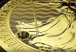 Britannia 1 unce zlata 2021 BALÍČEK 10 KS