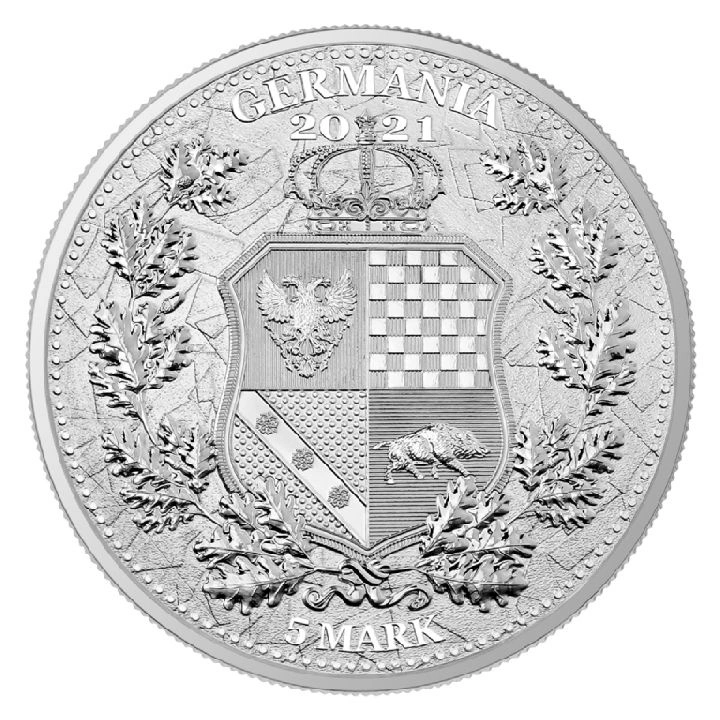 Alegorías: Austria y Germania 1 oz Plata 2021