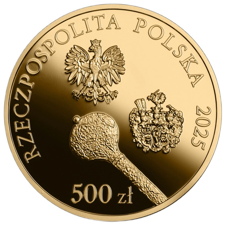 Hetmane der Republik – Jan Karol Chodkiewicz 500 zł Gold 2025 Proof Ausgabemappe