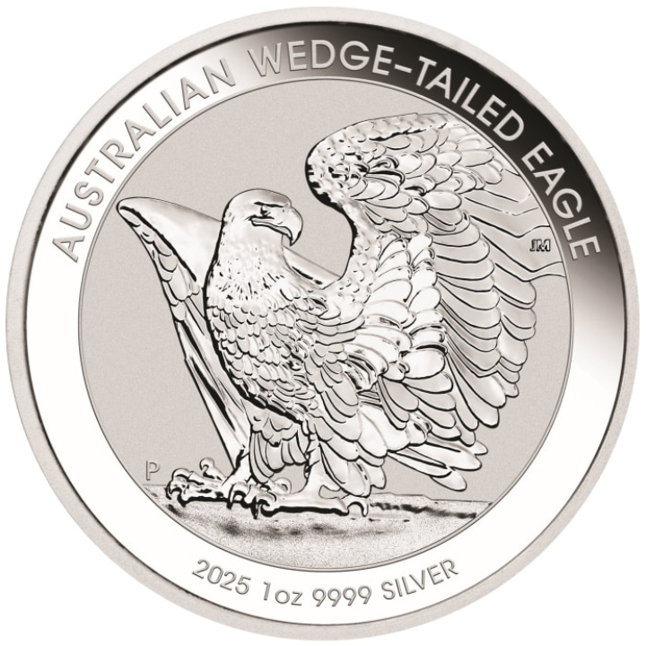 Moneda australiana Wedge-Tailed Eagle 1 oz Plata 2025
