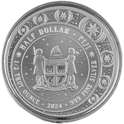 Fiji: Unicorn 1/2 oz Silver 2024 Prooflike