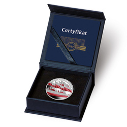 The Independence March coloured 10 PLN Silver 2023 Proof