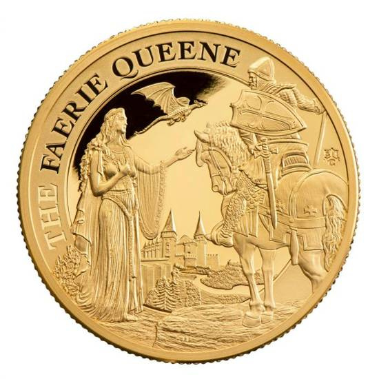 St Helena Una & Redcrosse 1 oz Gold 2022 Proof