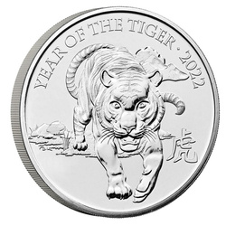 Lunar: Year of the Tiger 28,28 gram Cupro-Nickel 2022