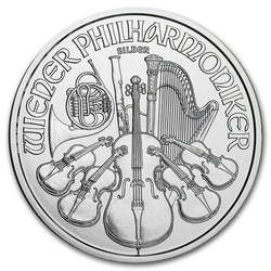 Filarmónica de Viena 1 oz Plata Varios Anualidades
