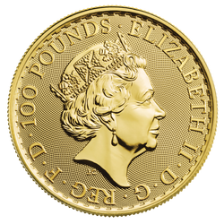Britannia 1 unce zlata 2021 BALÍČEK 10 KS