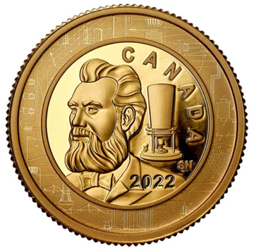 Canada: Alexander Graham Bell - Great Inventor Złoto 2022 Proof