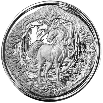 Fiji: Unicorn 1/2 uncji Srebra 2024 Prooflike