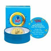 Niue: Sonic The Hedgehog 1 uncja Złota 2021