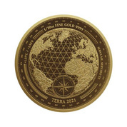 Tokelau: Terra 1/10 uncji Złota 2021 Prooflike