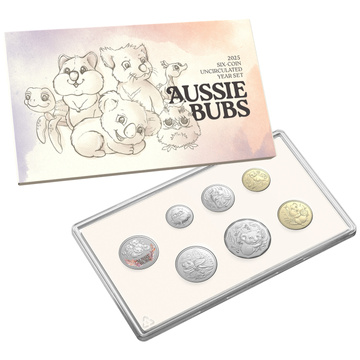 Zestaw 6 monet Australian Baby - Aussie Bubs 2025