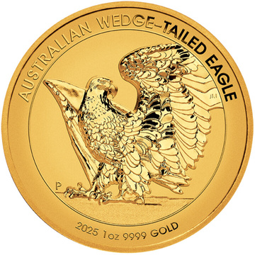 Orzeł Australijski 1 uncja Złota 2025 Reverse Proof Ultra High Relief