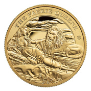 St Helena: Faerie Queene - Una & Lion 1 uncja Złota 2023 Proof