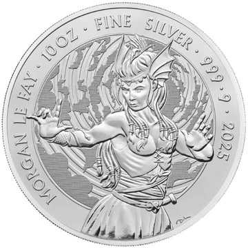 Myths & Legends: Morgan Le Fay 10 uncji Srebra 2025