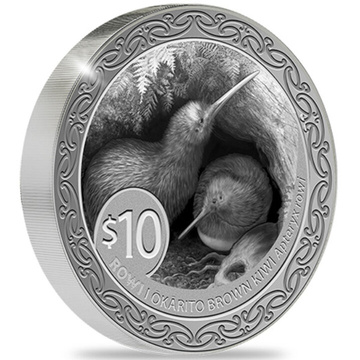 Kiwi 5 uncji Srebra 2025 Proof