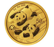 Chińska Panda 3 gramy Złota 2022