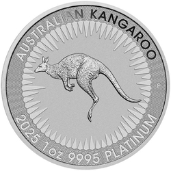 Australijski Kangur 1 uncja Platyny 2025