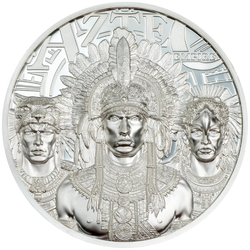 Cook Islands: Legends - Aztecs Empire 1 uncja Srebra 2025 Proof 