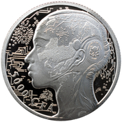 Czad: AI Coin 1 uncja Srebra 2023